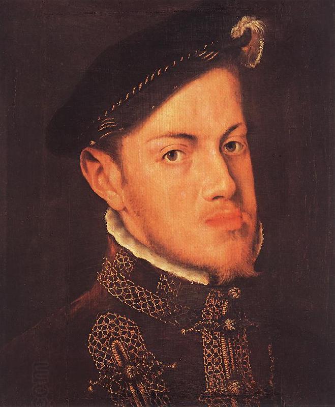MOR VAN DASHORST, Anthonis Portrait of the Philip II, King of Spain sg China oil painting art